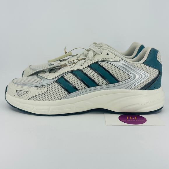 Adidas Men\'s Eclyptix 2000 Trainers Sneakers Orbit Grey / Teal JR6132 Size 11.5
